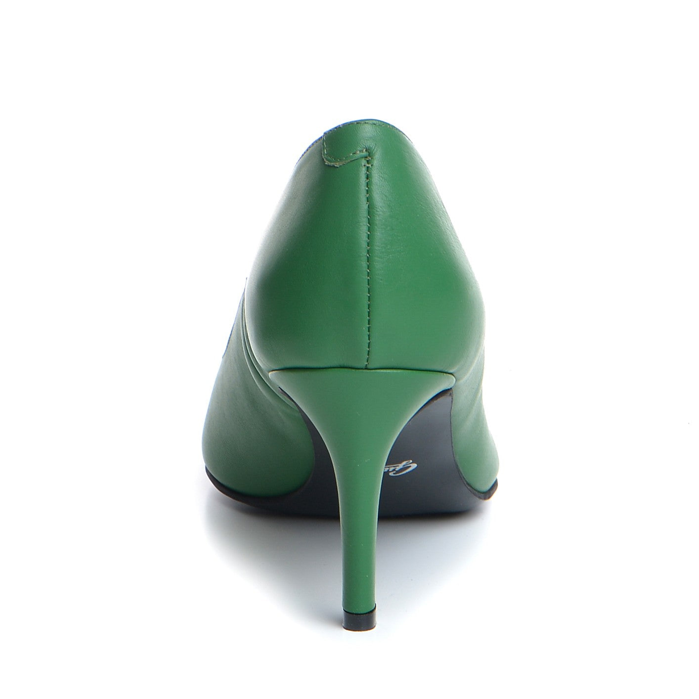 Pantofi dama Guvan model 1218 piele nappa verde trifoi