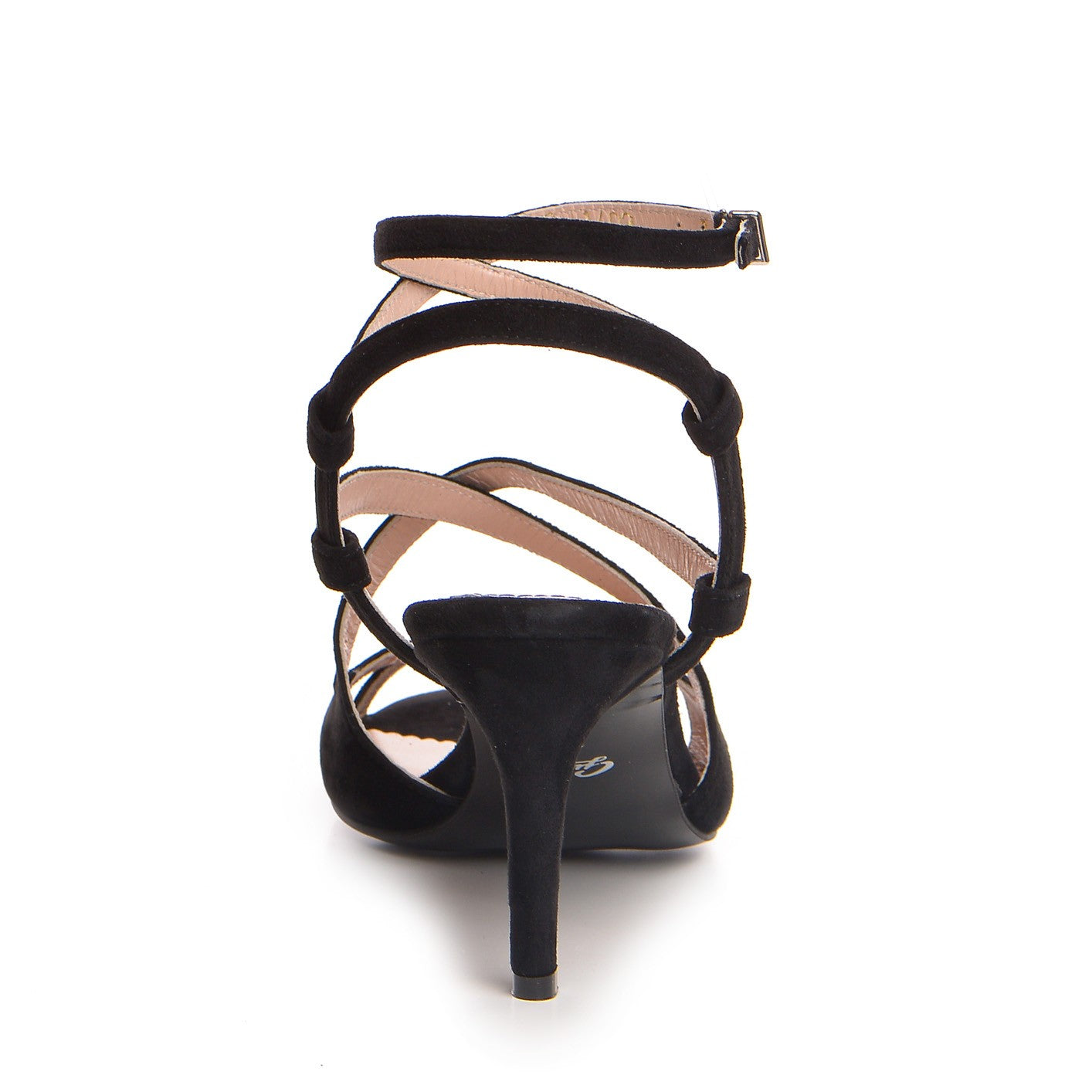 Sandale dama Guvan model 1403 velur negru