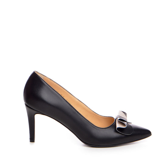 Pantofi dama Guvan model 1407 piele nappa negru