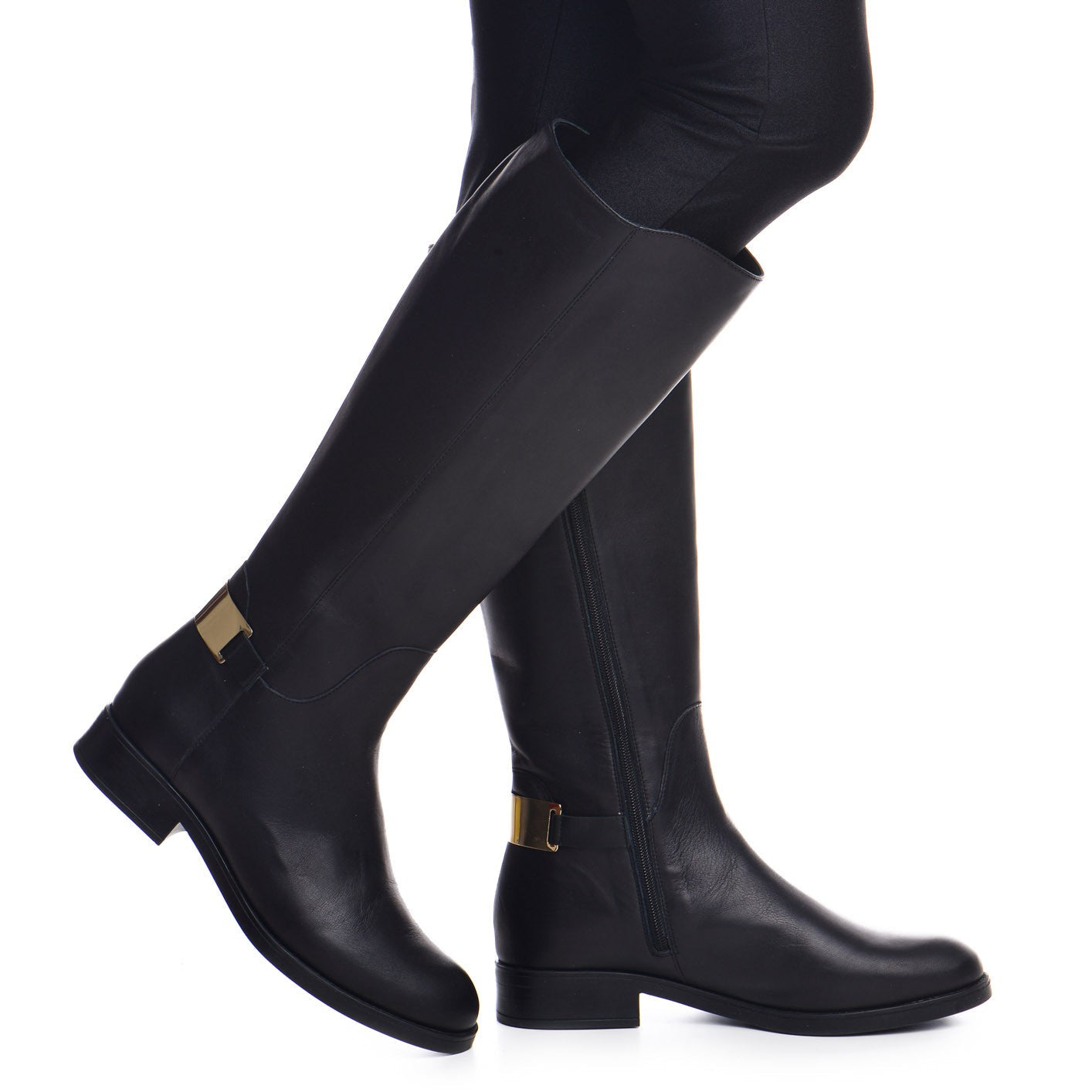 Cizme dama Guvan model 3567-6 nappa negru