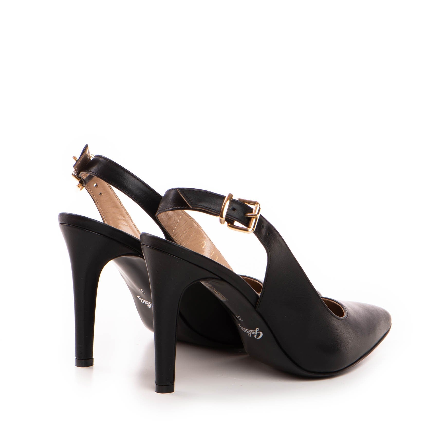 Pantofi dama Guvan model 1422 nappa negru