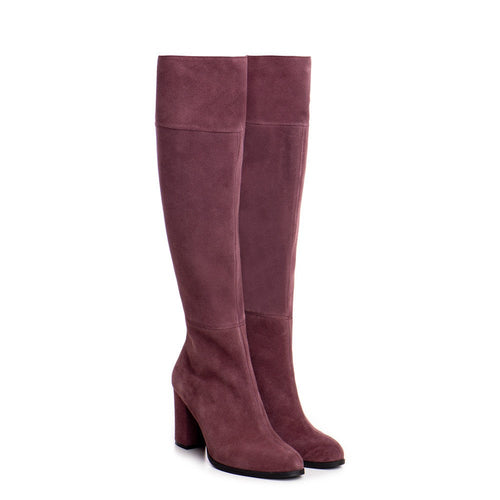 Cizme dama Guvan model 1502 velur mov