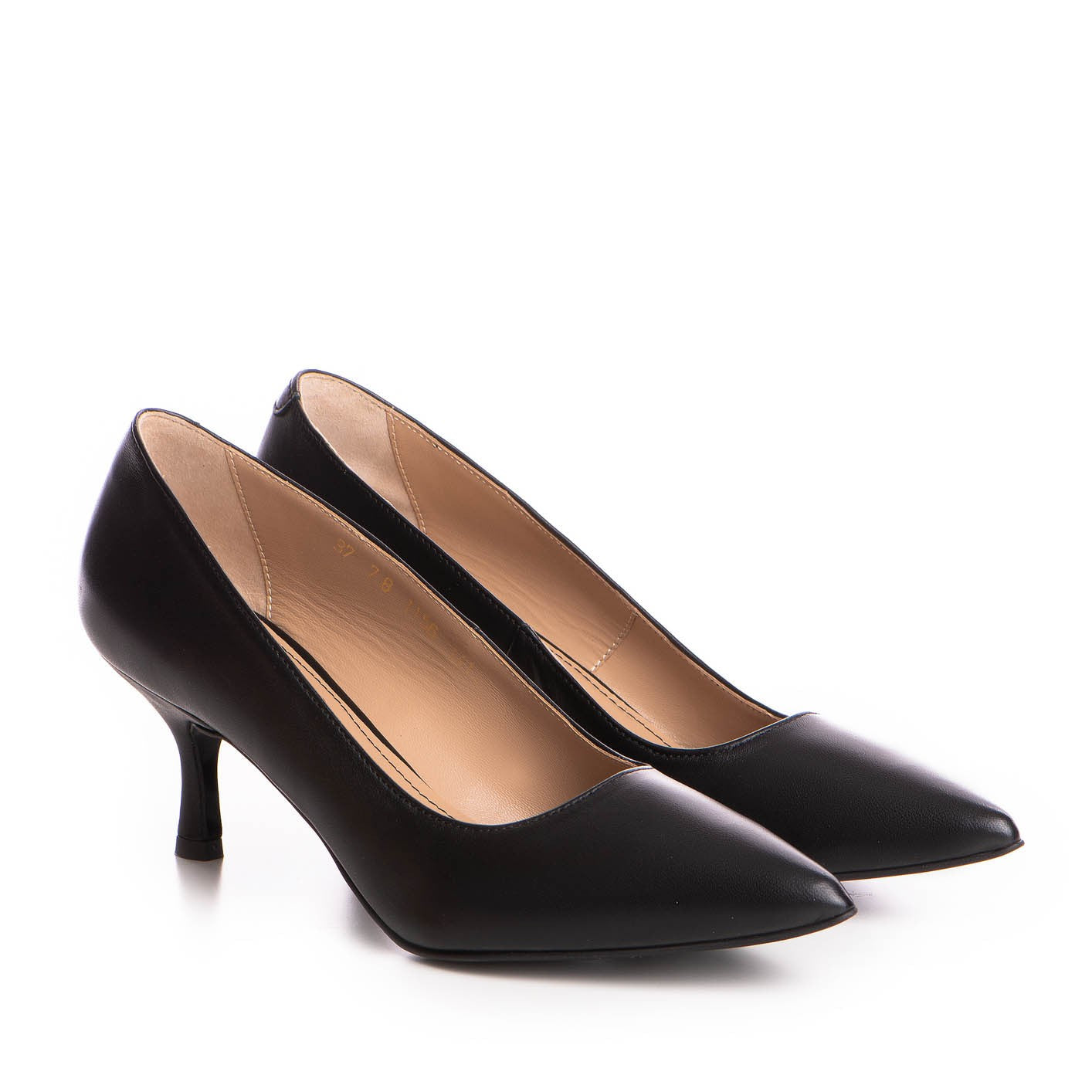 Pantofi dama Guvan model 1414 nappa negru