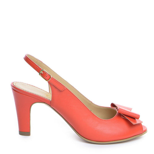 Sandale dama Guvan model 3585 nappa corai