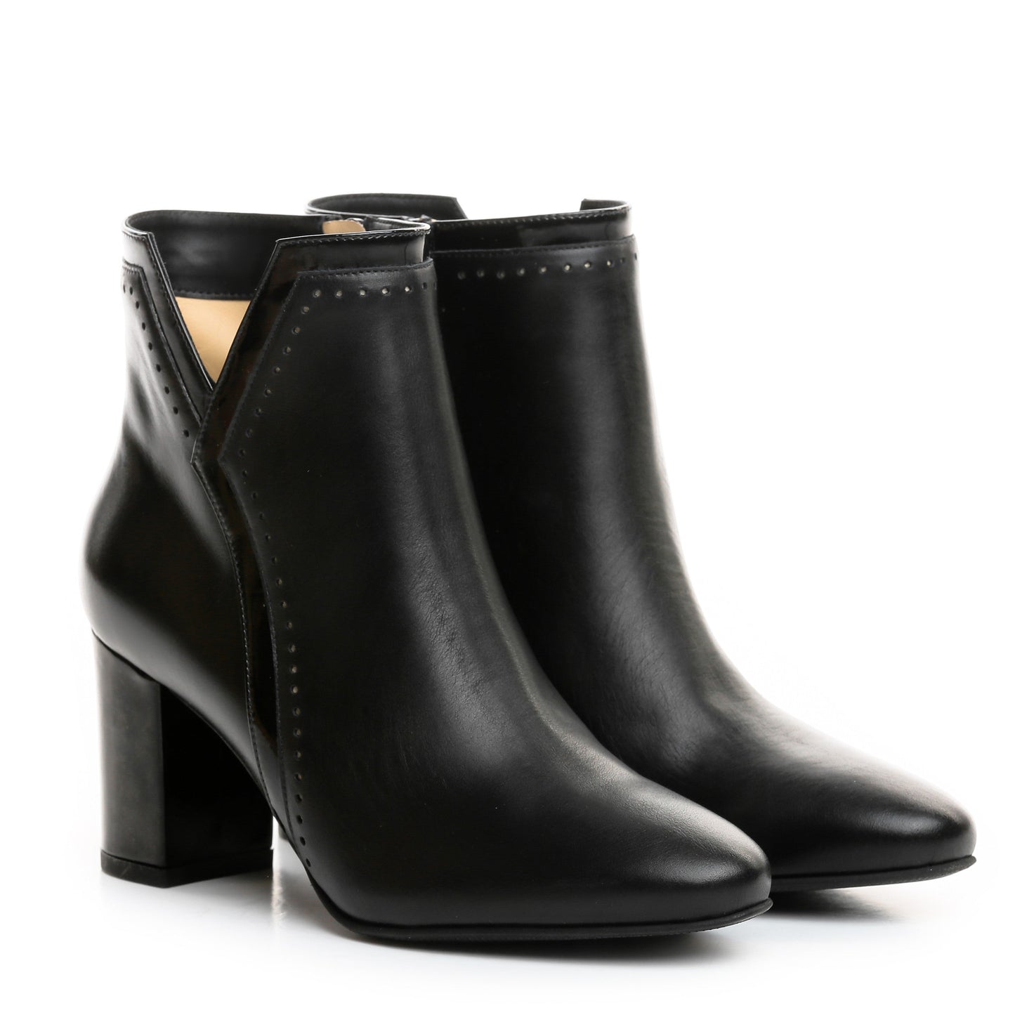Botine dama Guvan model 3522 nappa negru