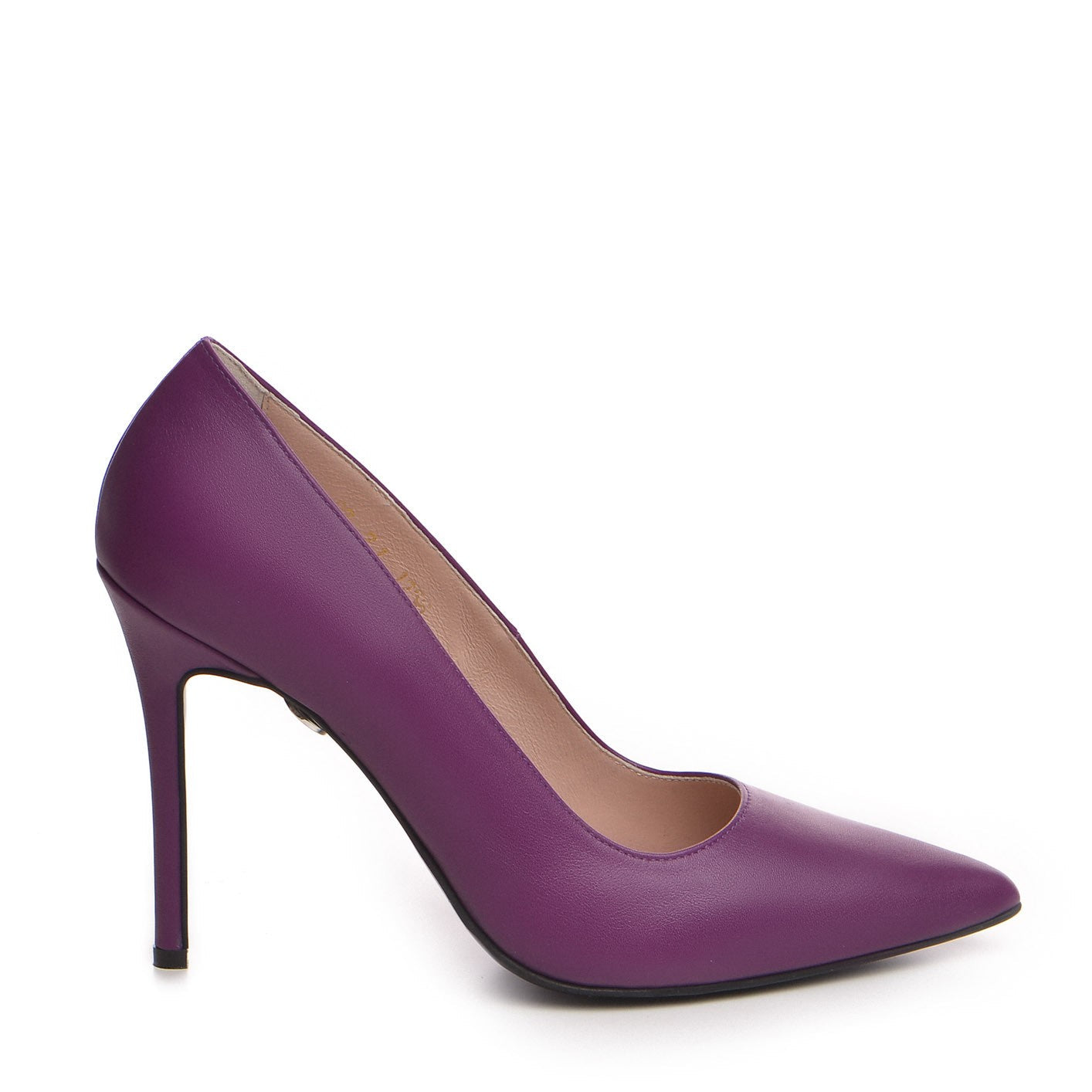 Pantofi dama Guvan model 1256 piele nappa mov