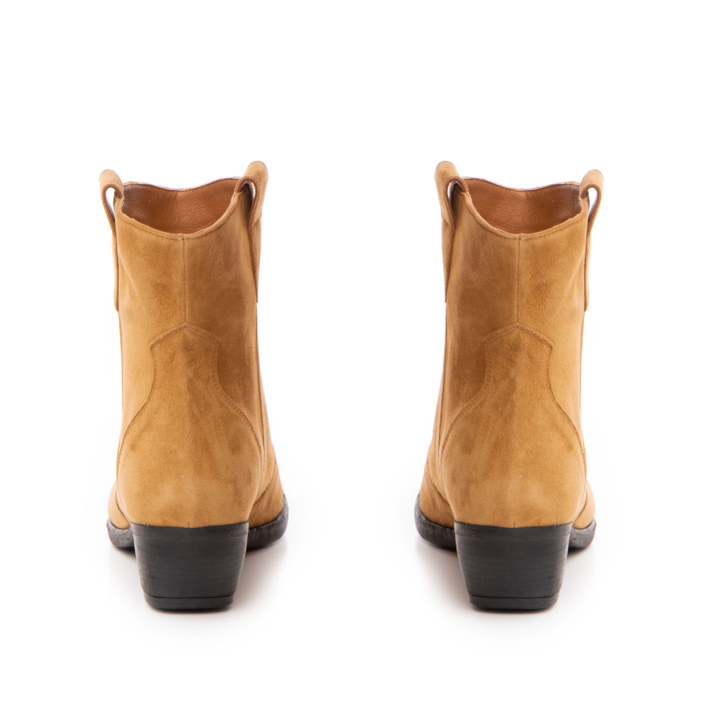 Ciocate dama Guvan model 3537 piele velur camel