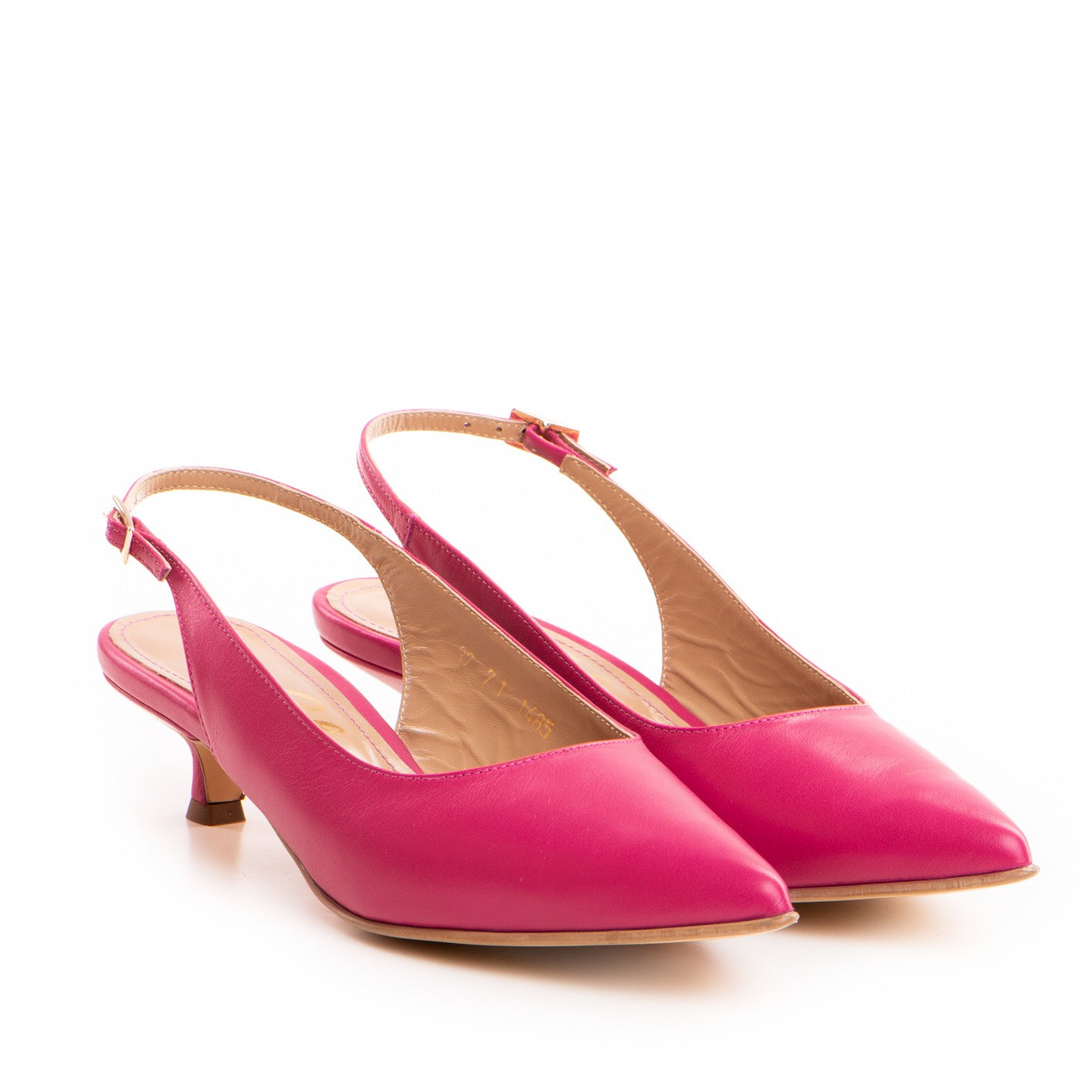 Pantofi dama Guvan model 1485 piele nappa magenta
