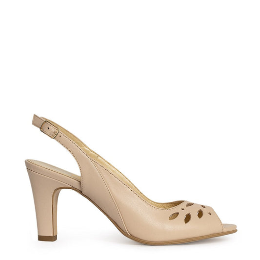 Sandale dama Guvan model 3589 nappa roz-nude