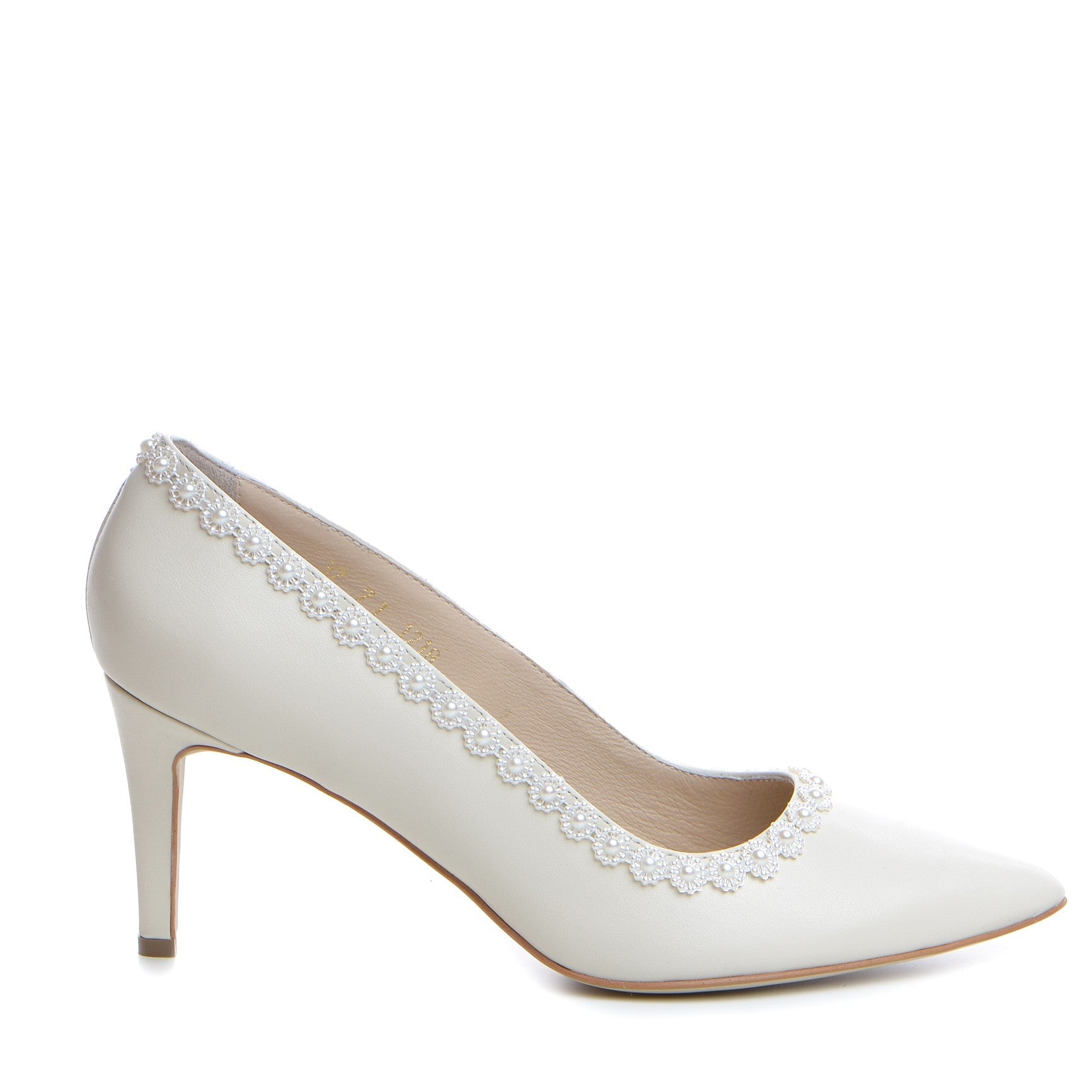 Pantofi mirese Guvan model 1377 nappa crem
