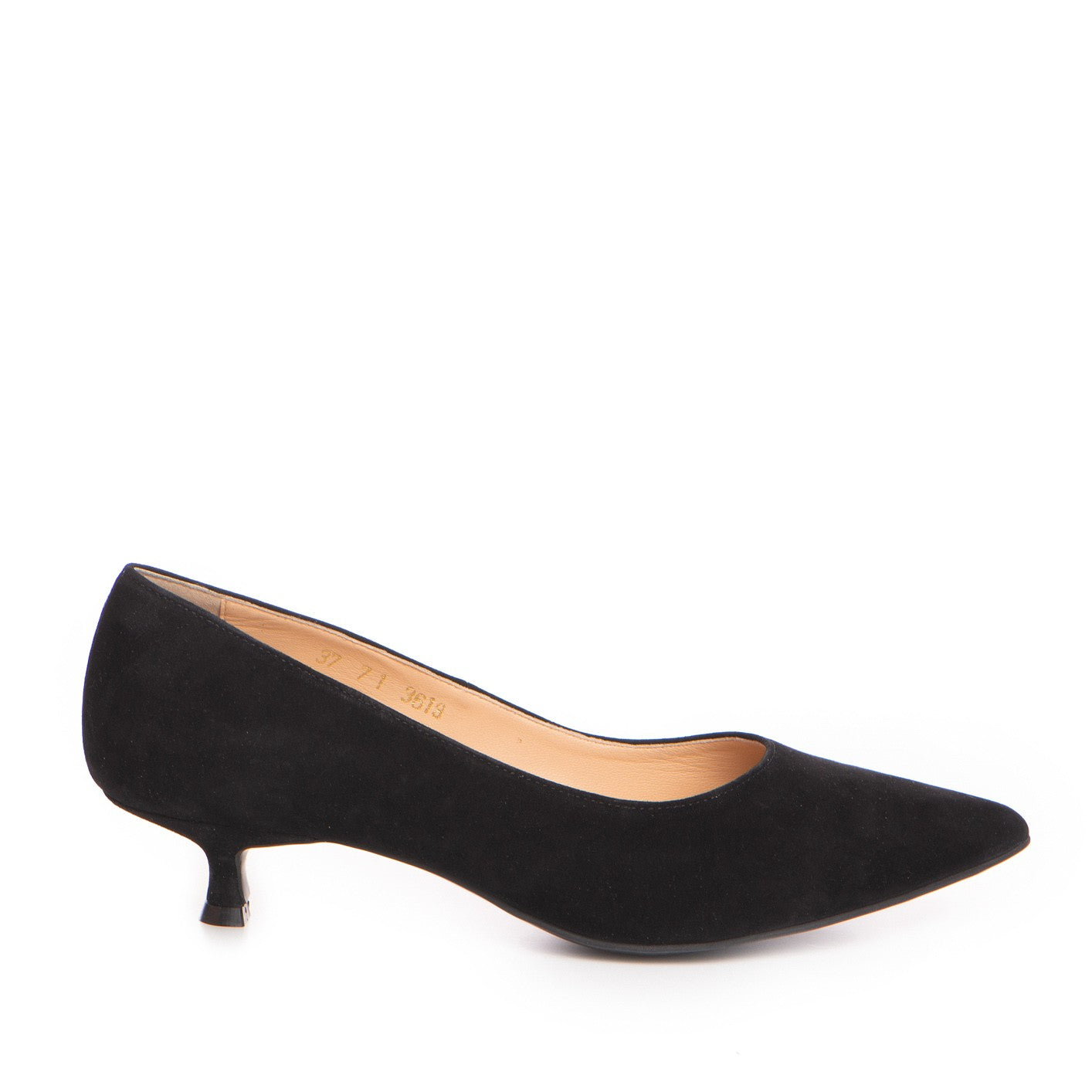 Pantofi dama Guvan model 3618 piele velur negru