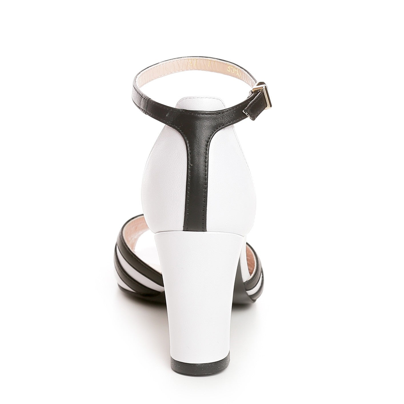 Sandale dama Guvan model 3600 nappa alb-nappa negru