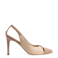 Pantofi dama Guvan model 1503 piele nappa roz pudra-nappa roz nude