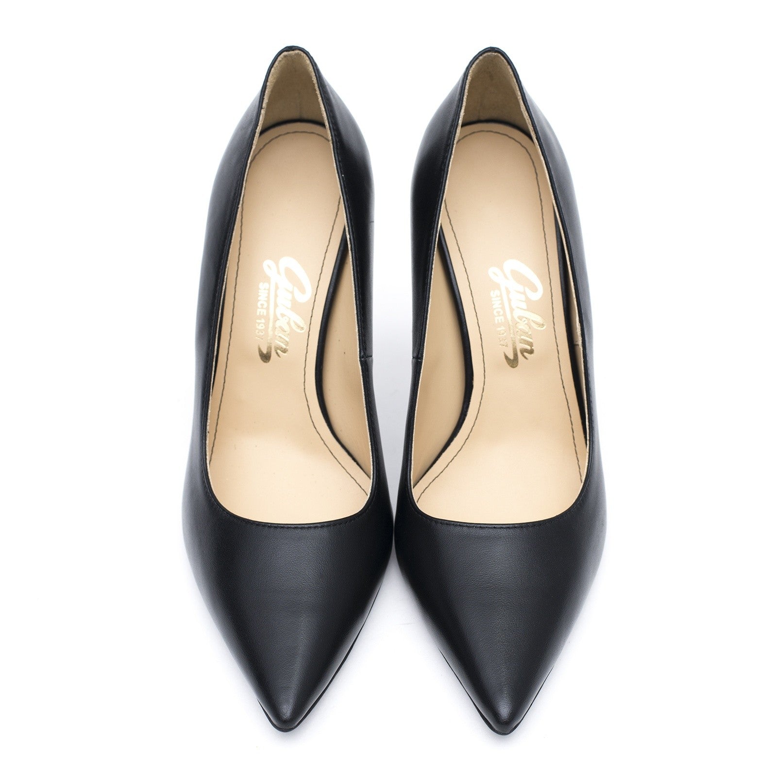 Pantofi dama Guvan model 1256 piele nappa negru
