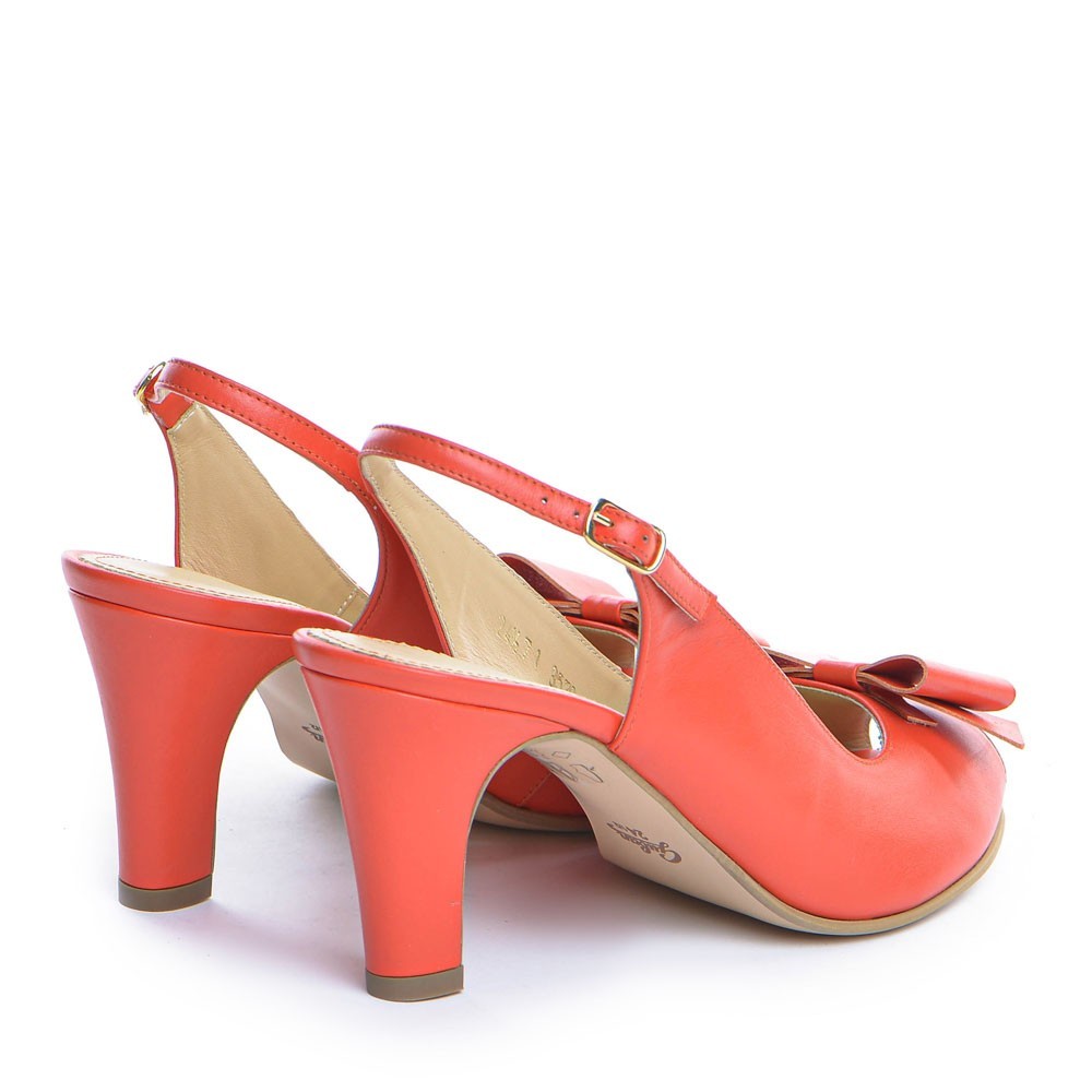 Sandale dama Guvan model 3585 nappa corai
