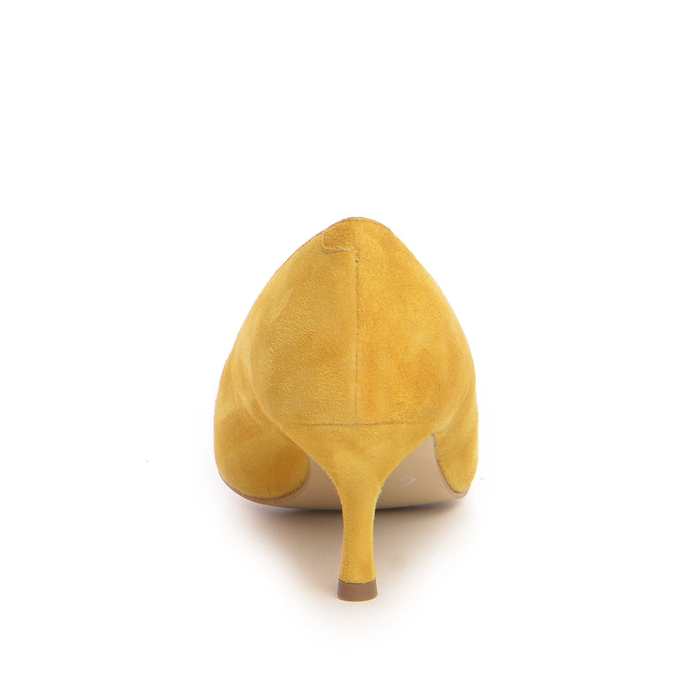 Pantofi dama Guvan model 1414 velur mustar