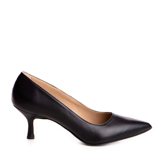 Pantofi dama Guvan model 1414 nappa negru