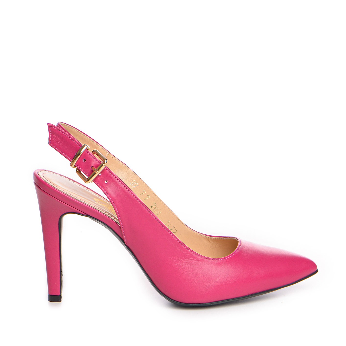 Pantofi dama Guvan model 1422 nappa magenta