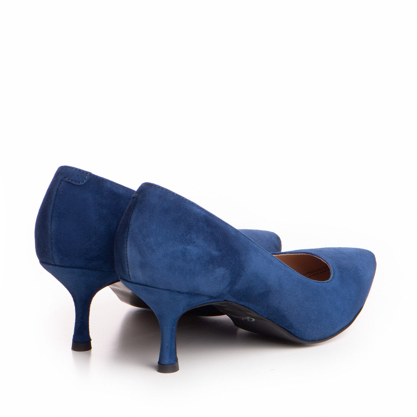 Pantofi dama Guvan model 1414 velur albastru