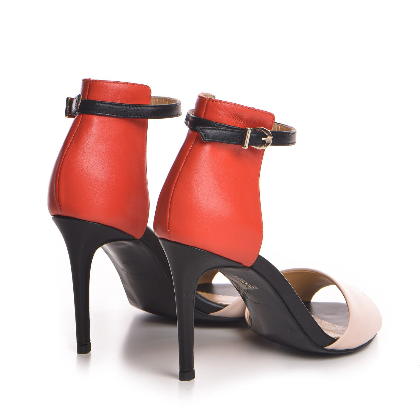 Sandale dama Guvan model 1385 nappa corai/roz