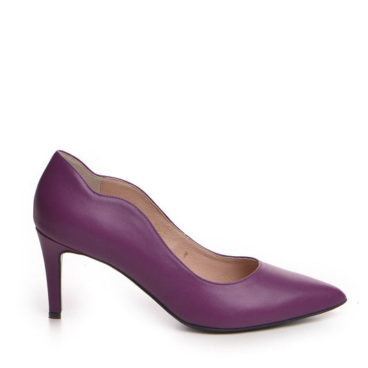 Pantofi dama Guvan model 1343 nappa mov