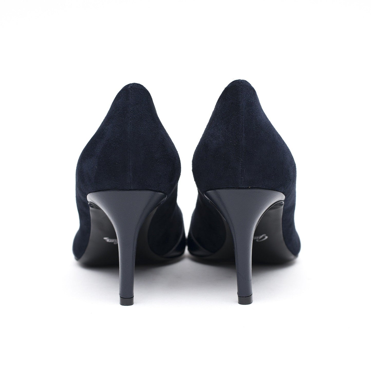 Pantofi dama Guvan model 1253 velur bleumarin/nappa bleumarin