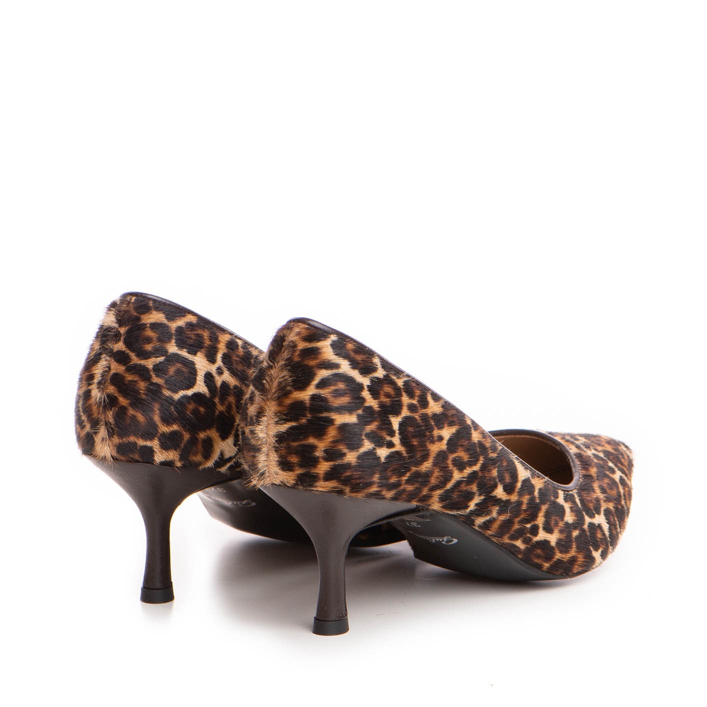 Pantofi dama Guvan model 1414 piele ponei/nappa maro