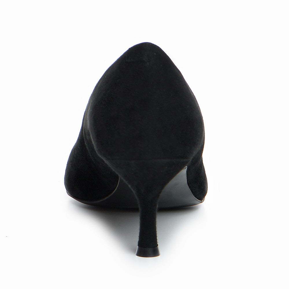 Pantofi dama Guvan model 1414 velur negru