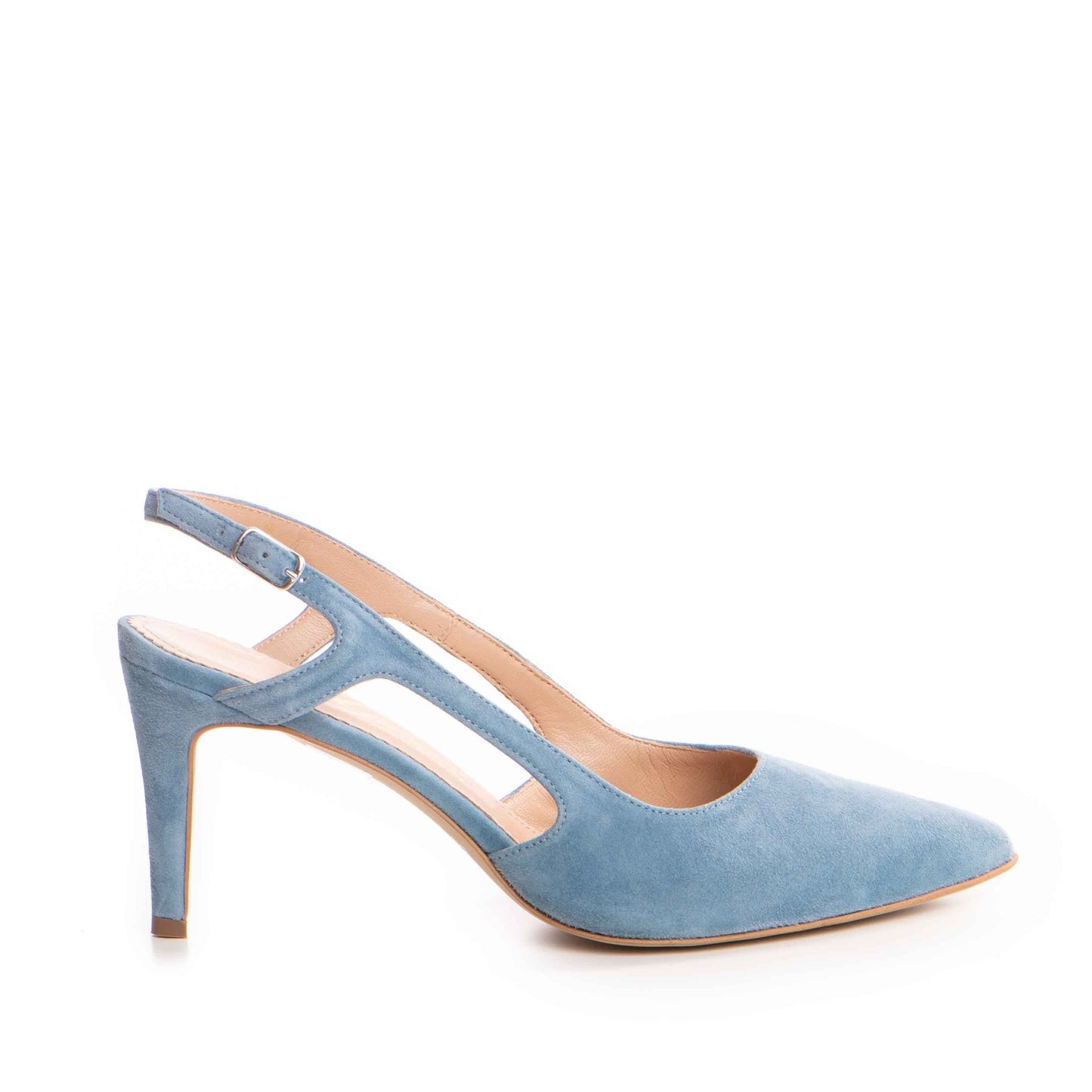 Pantofi dama Guvan model 1392 piele velur sky