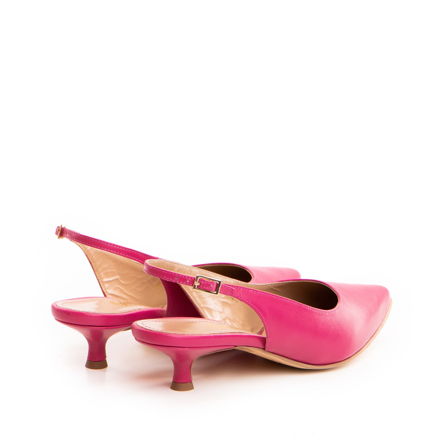 Pantofi dama Guvan model 1485 piele nappa magenta