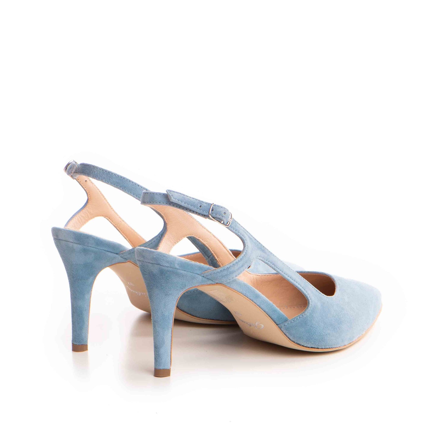 Pantofi dama Guvan model 1392 piele velur sky