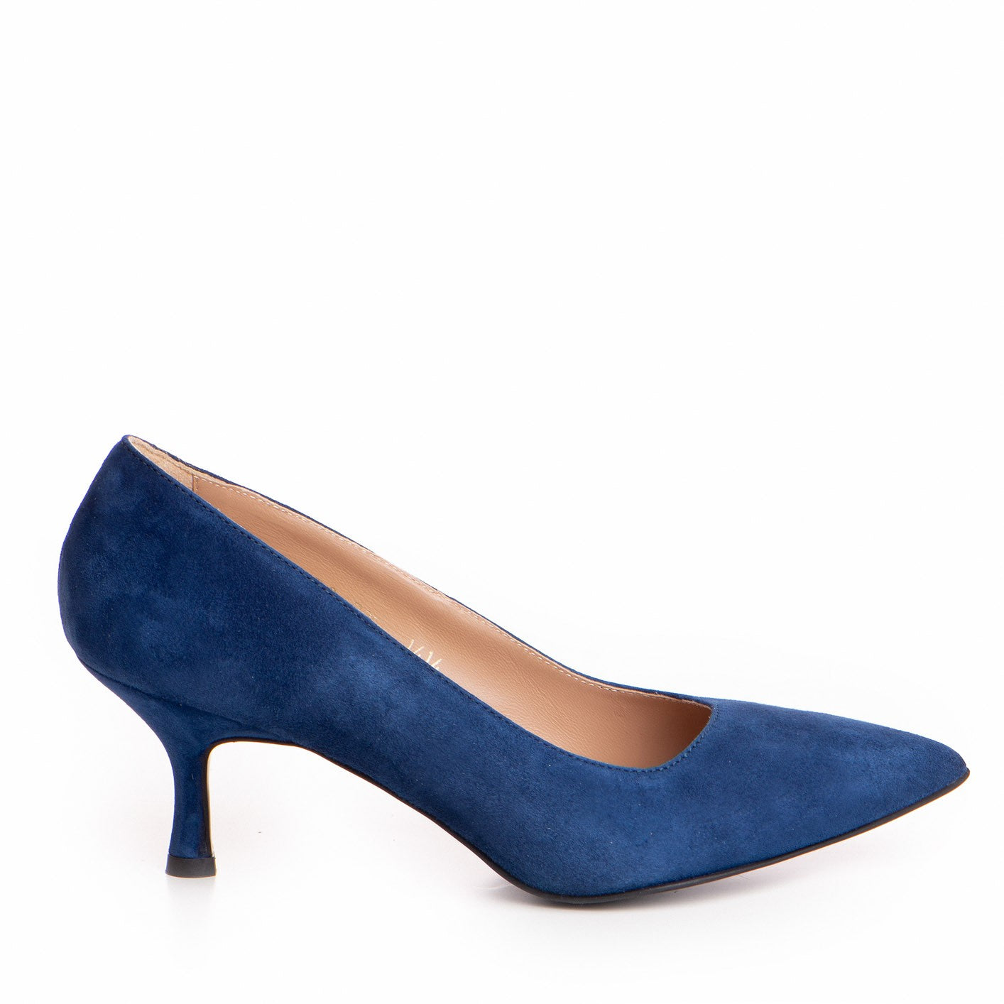 Pantofi dama Guvan model 1414 velur albastru