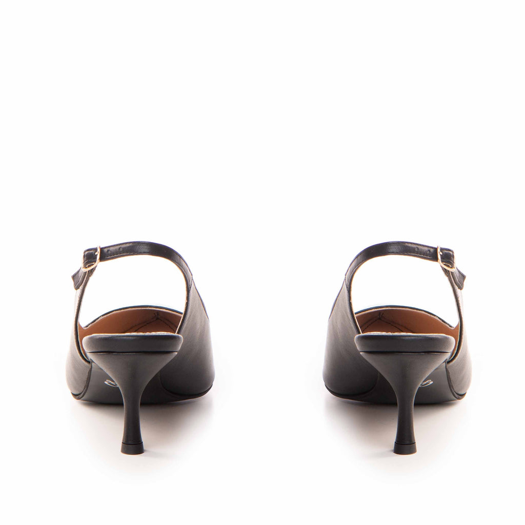 Pantofi dama Guvan model 1489 nappa negru