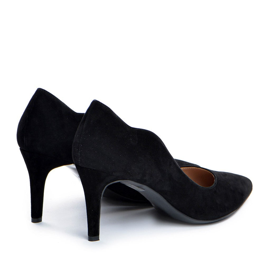 Pantofi dama Guvan model 1343 velur negru