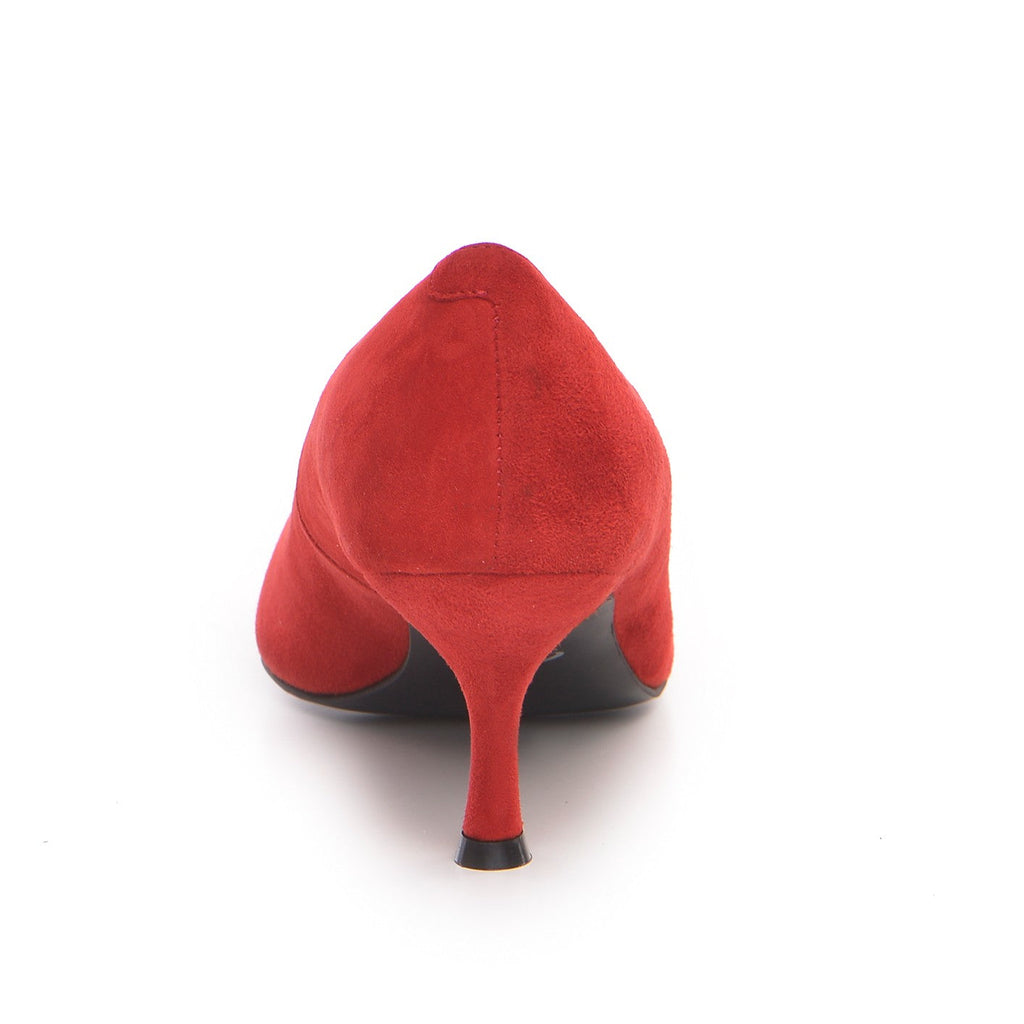 Pantofi dama Guvan model 1414 velur rosu
