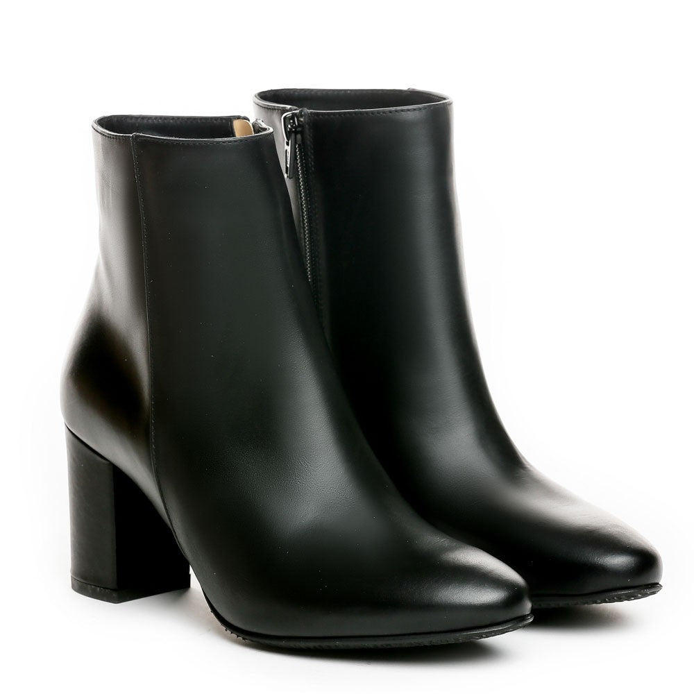 Botine dama Guvan model 3491 nappa negru