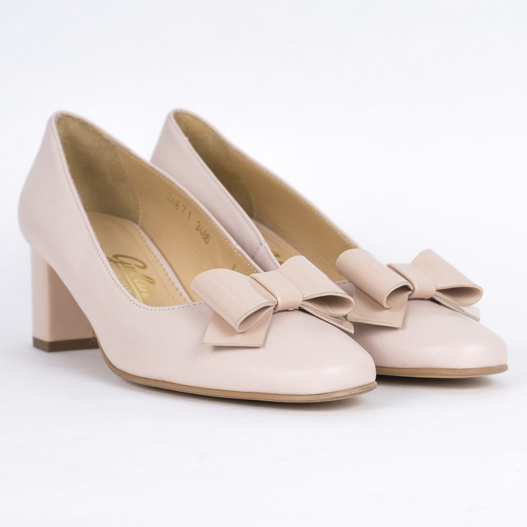 Pantofi dama Guvan model 3486 piele nappa roz