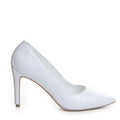 Pantofi mirese Guvan model 1368 nappa alb perlat