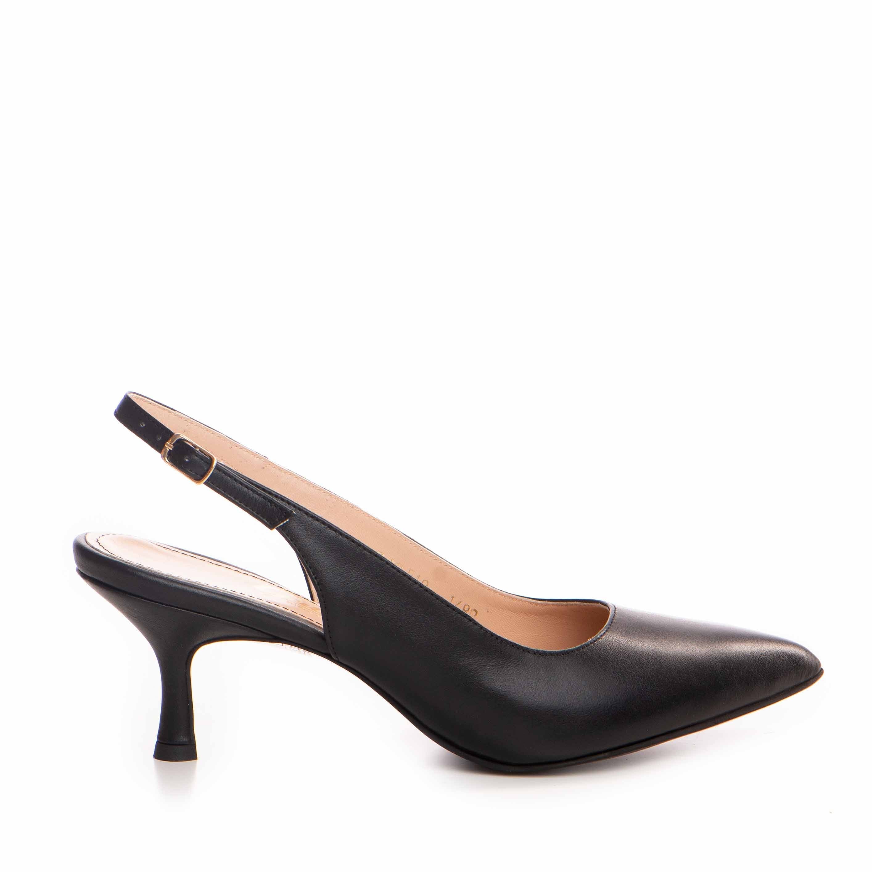 Pantofi dama Guvan model 1489 nappa negru