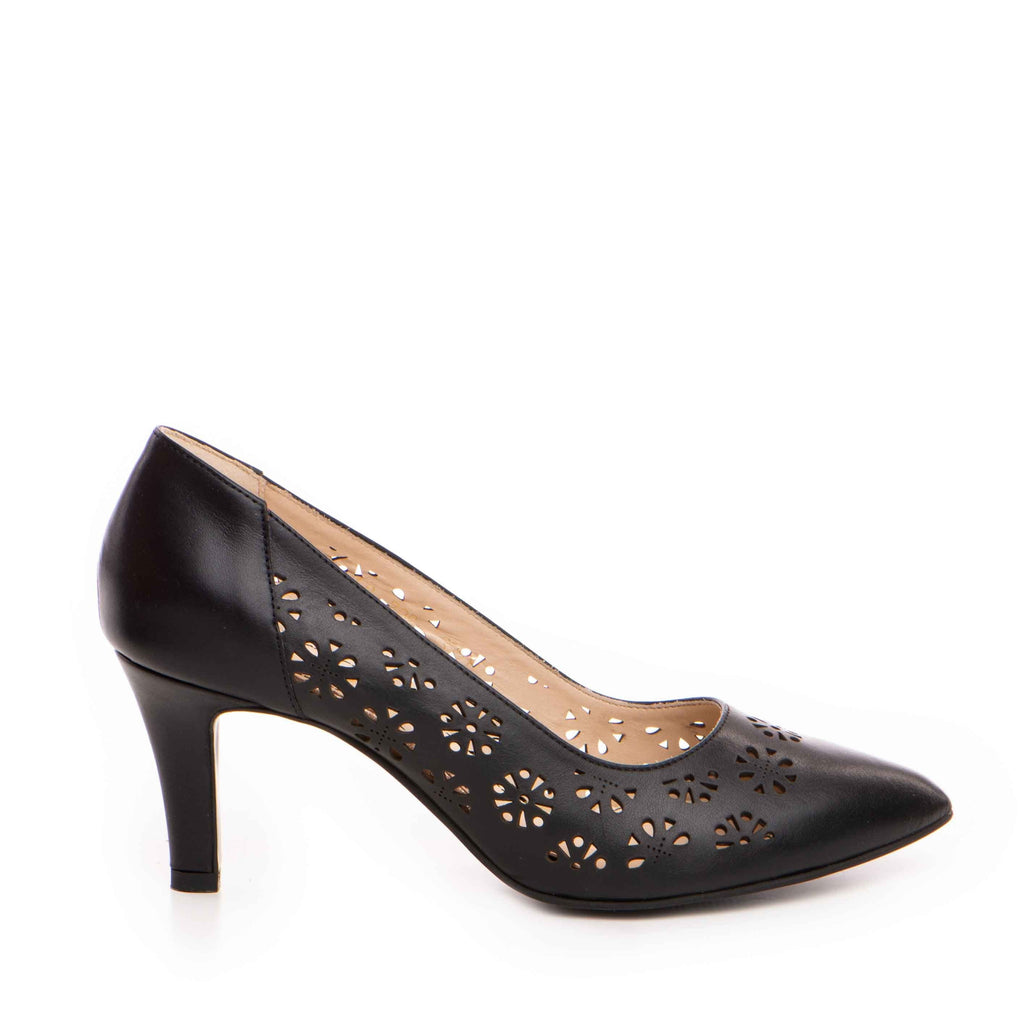 Pantofi dama Guvan model 3328 piele nappa negru