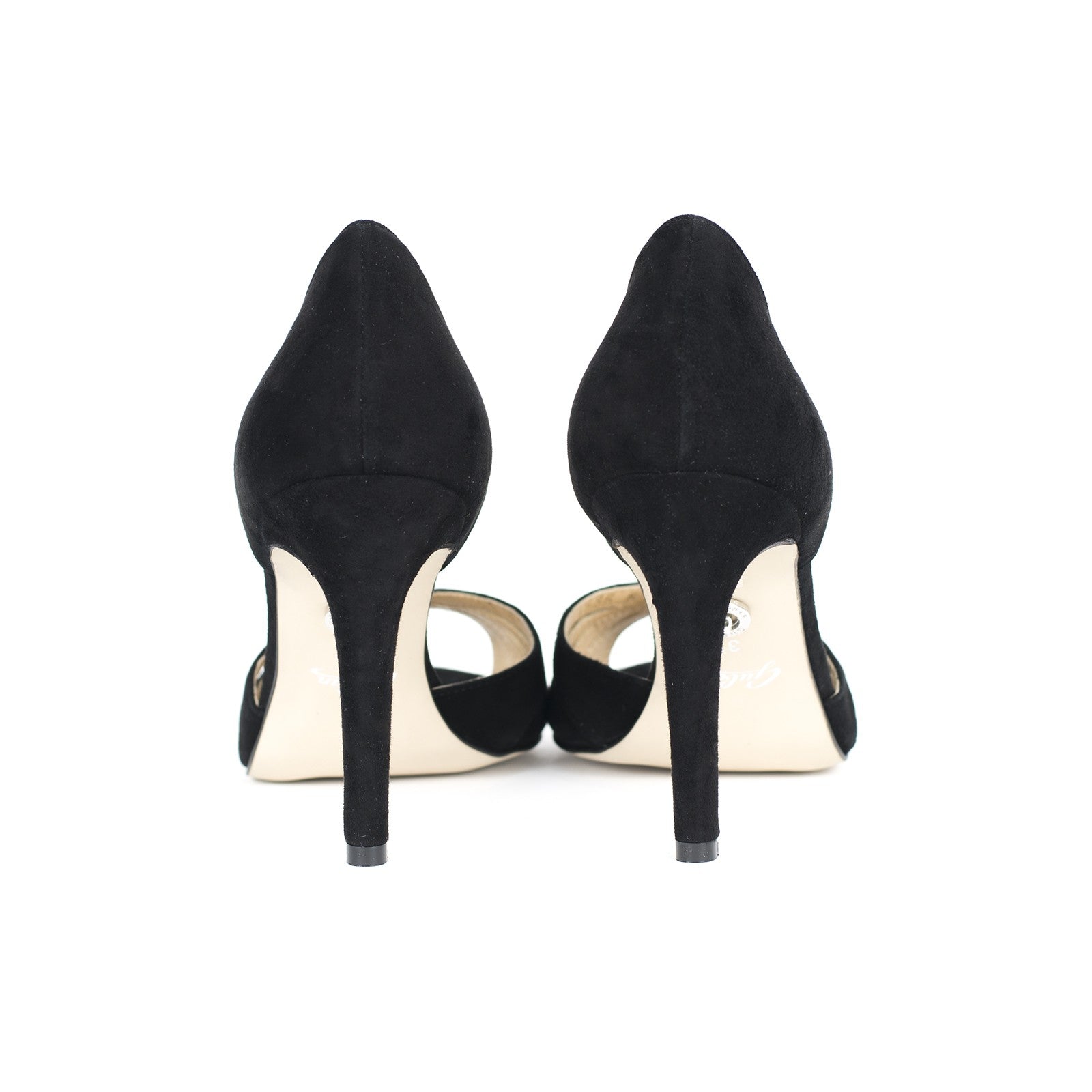 Pantofi dama Guvan model 1586 piele velur negru