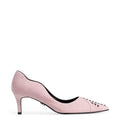 Pantofi dama Guvan model 1533 piele velur roz