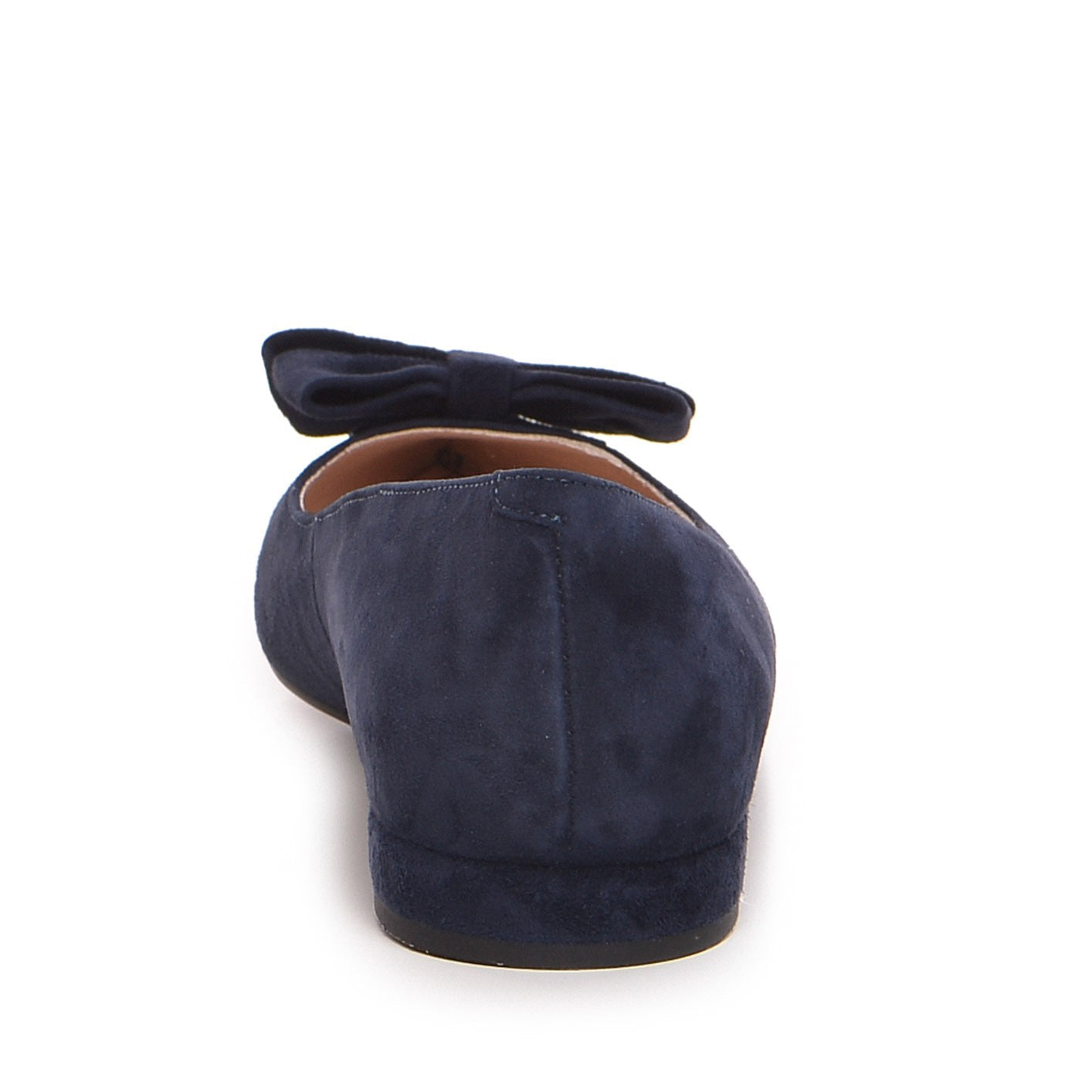 Balerini Guvan model 3609 piele naturala velur bleumarin