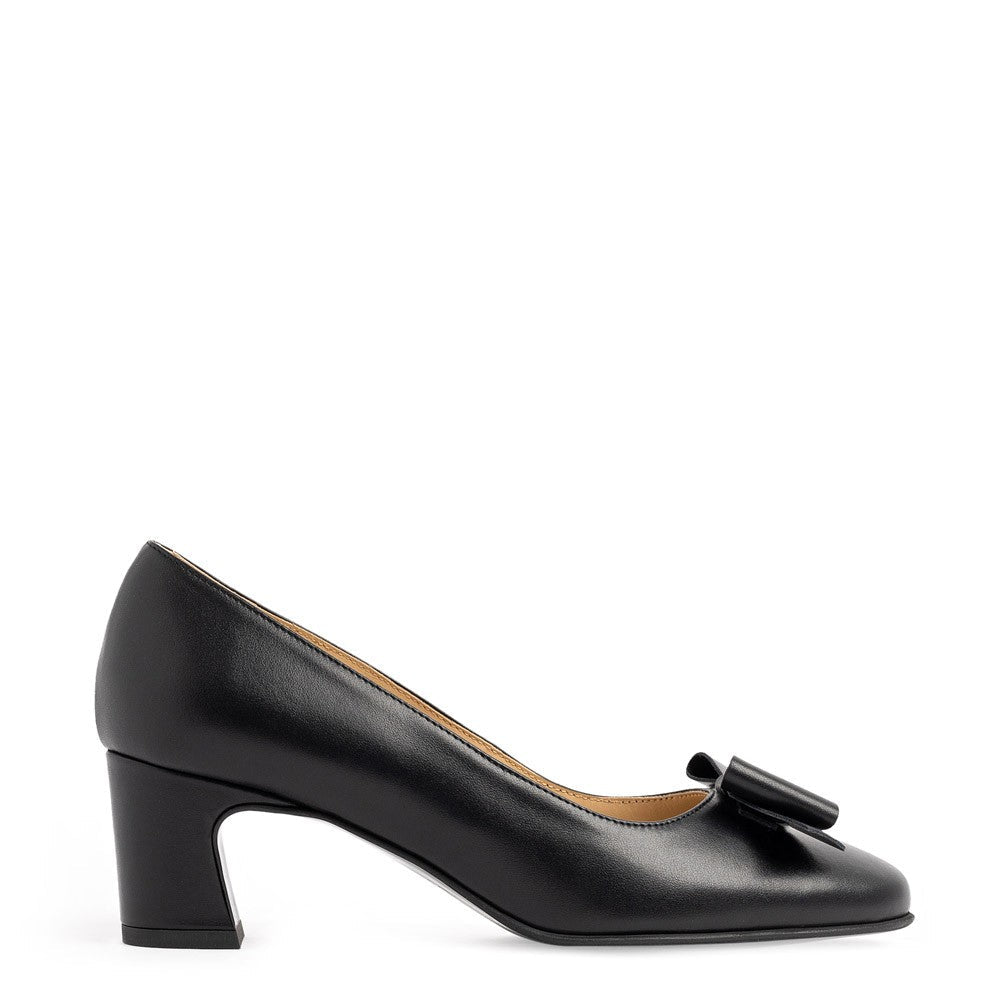 Pantofi dama Guvan model 3641 piele nappa negru