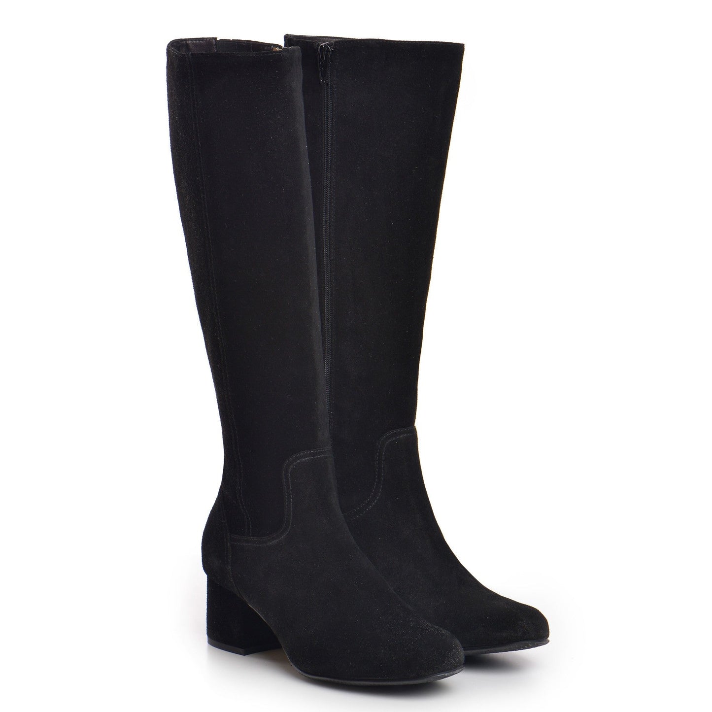 Cizme dama Guvan model 3573 velur negru