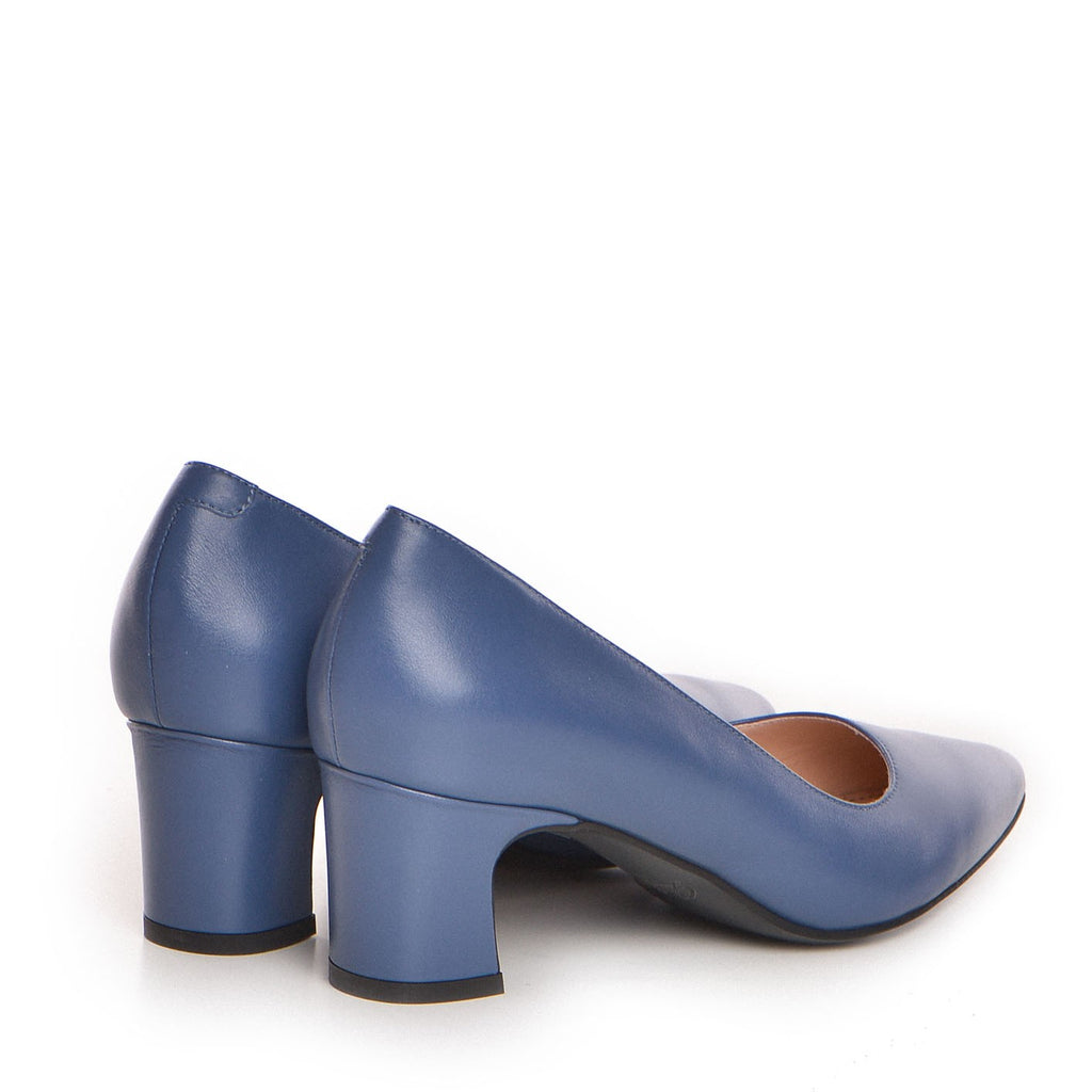 Pantofi dama Guvan model 3584 nappa albastru