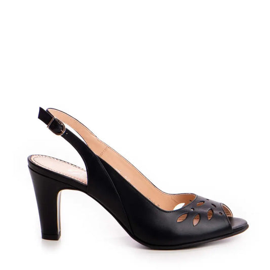 Sandale dama Guvan model 3589 nappa negru
