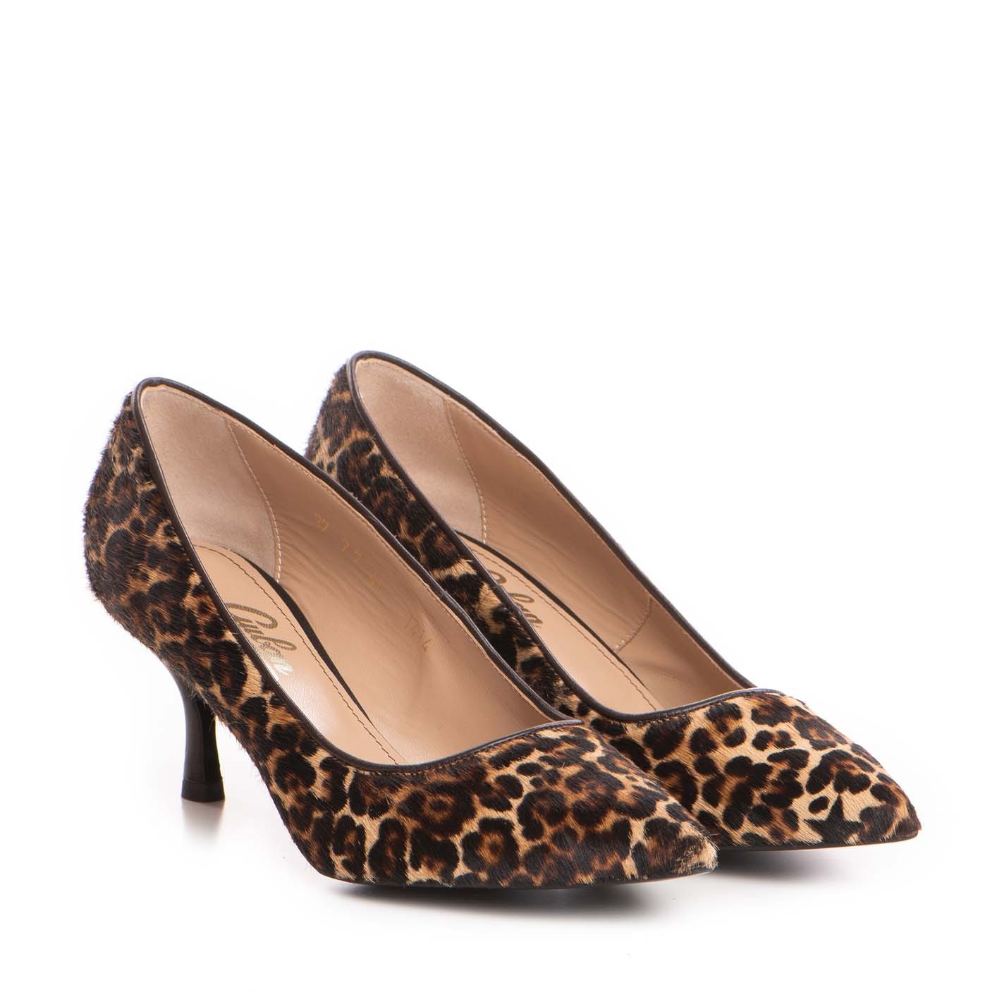 Pantofi dama Guvan model 1414 piele ponei/nappa maro