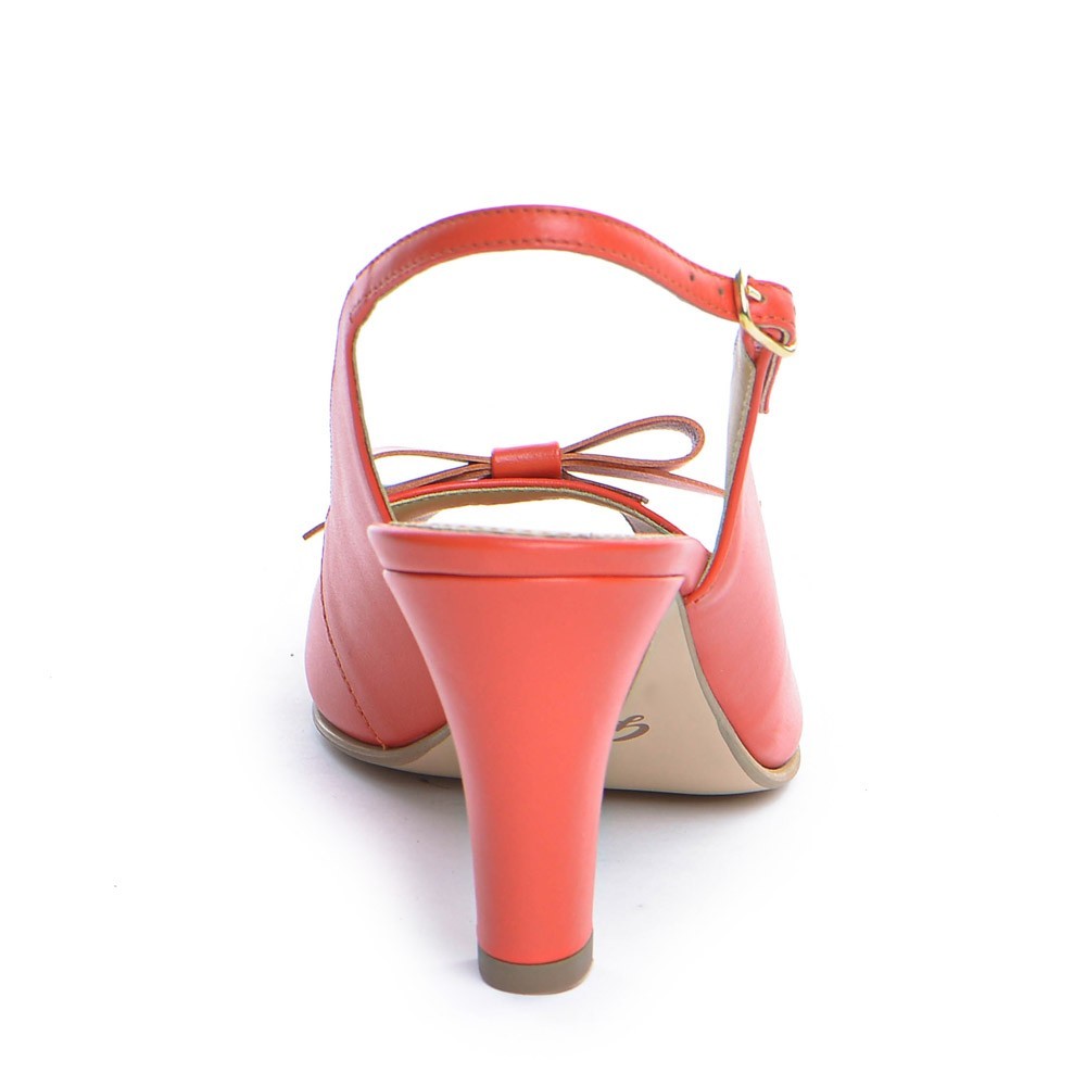 Sandale dama Guvan model 3585 nappa corai
