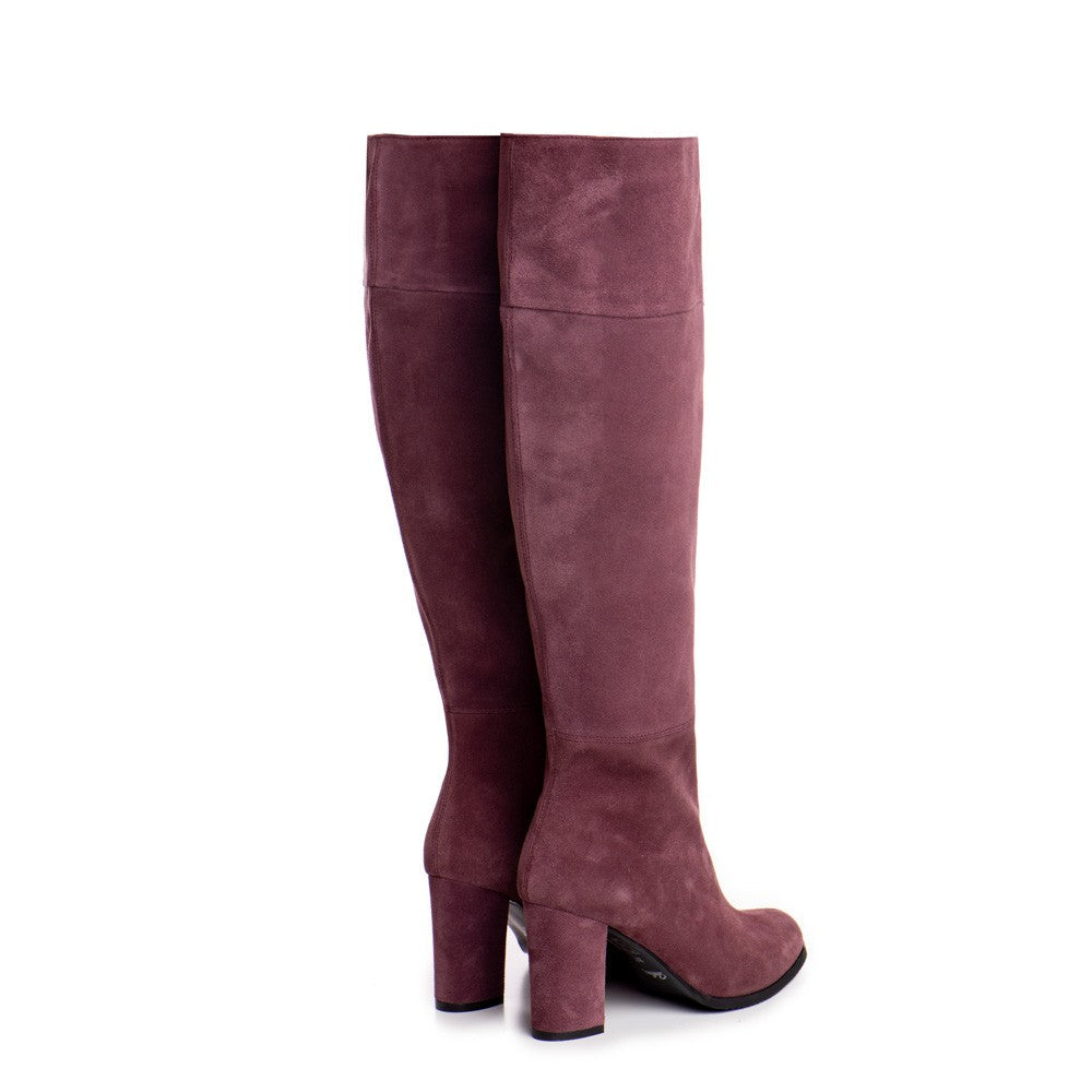 Cizme dama Guvan model 1502 velur mov